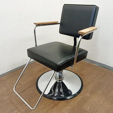 オオヒロ RETRO S レトロS ブラック U字型ステップ クロームメッキ 丸ベース