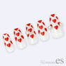 ツメキラ 【es】MEGU NAIL プロデュース MEGUハート RED ES-MGN-010 3