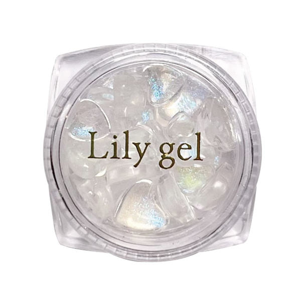 Lily gel スパークリングハートパーツ クリア [LG80010]