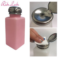 【Rich Lash】プッシュアップ式ディスペンサー250ml(ピンク)