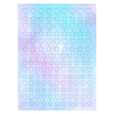 ツメキラ オーロラホロ 神宮麻実オーロラフィルム ハート&amp;スタ OH-PRD-115