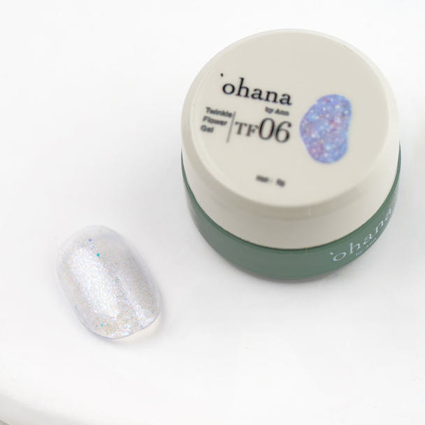 `ohana トゥインクルフラワージェル TF06 バイオレット