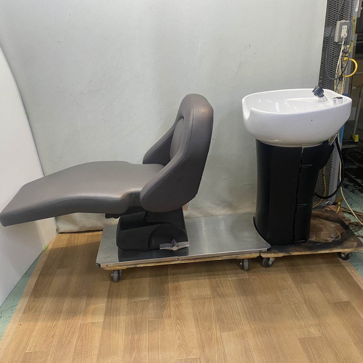 ビューティガレージ RUBINO BASIC シャンプー台 シャンプーユニット 新品】ビューティガレージ 『リラクゼーションシャンプーユニット