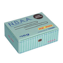 N.B.A.A. 毛ピン ダークブラウン 75g（NB-P08）