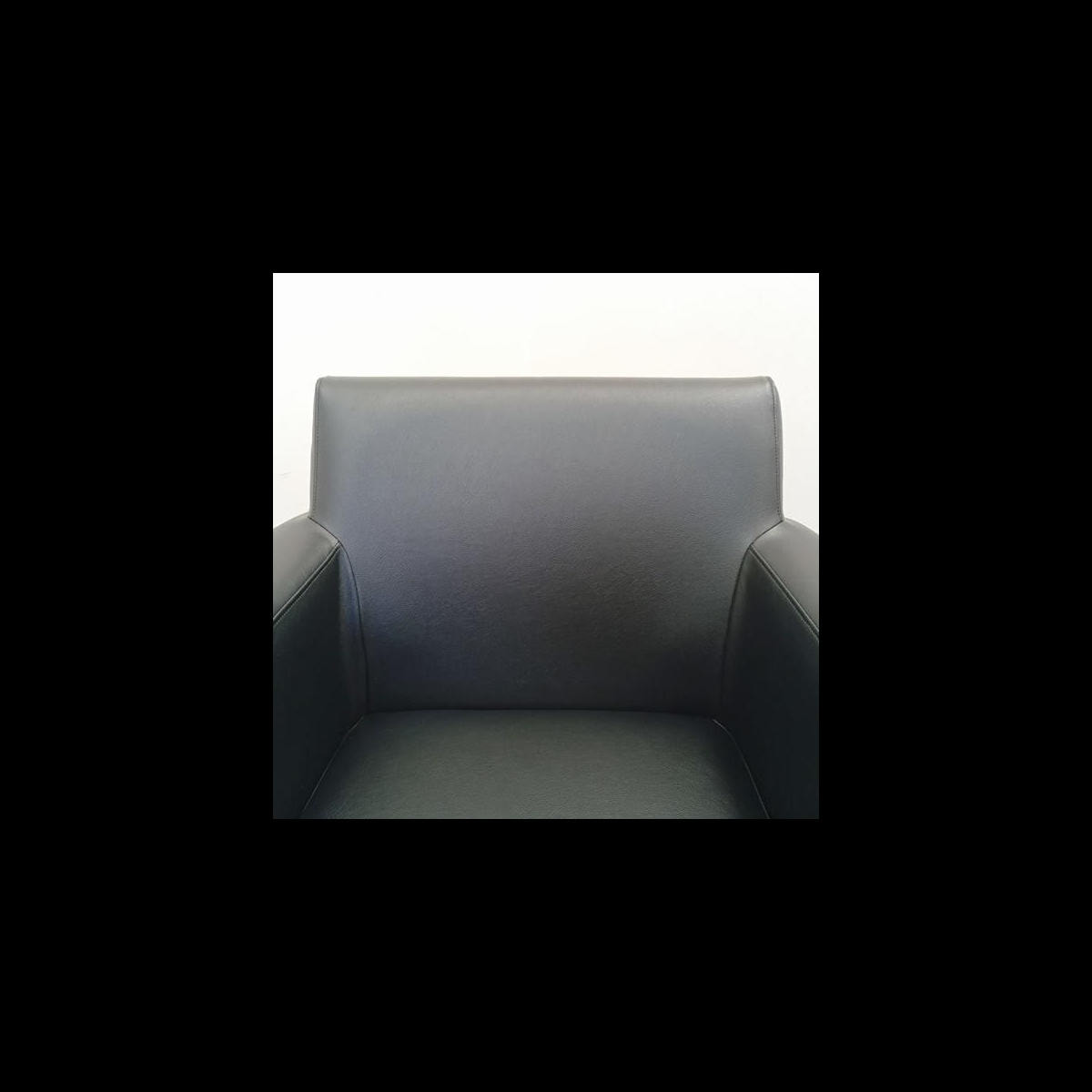 【2脚セット】タカラベルモント ブラック Coff タカラベルモント Coff コフ ブラック アルミバー付 新品レザー張替済