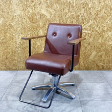 【中古】タカラベルモント　セット椅子 『Vintage alt a1202（ビンテージ アルト）SP-YA』レッドブラウン