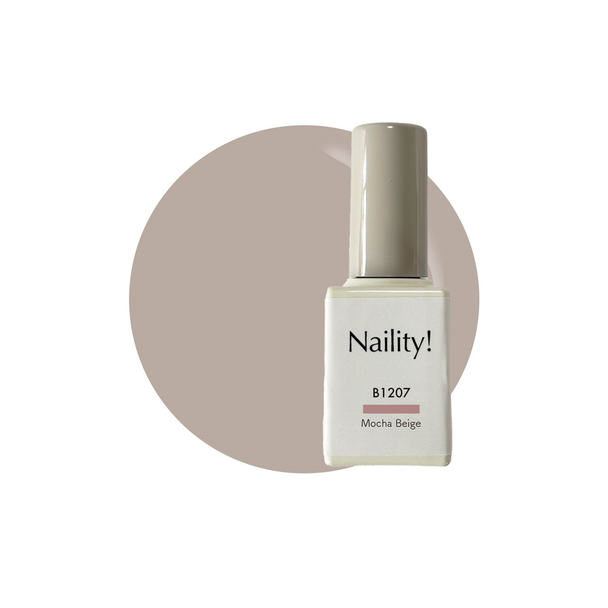 Naility！（ネイリティー）カラージェル ボトルタイプ B1207 モカベージュ 1