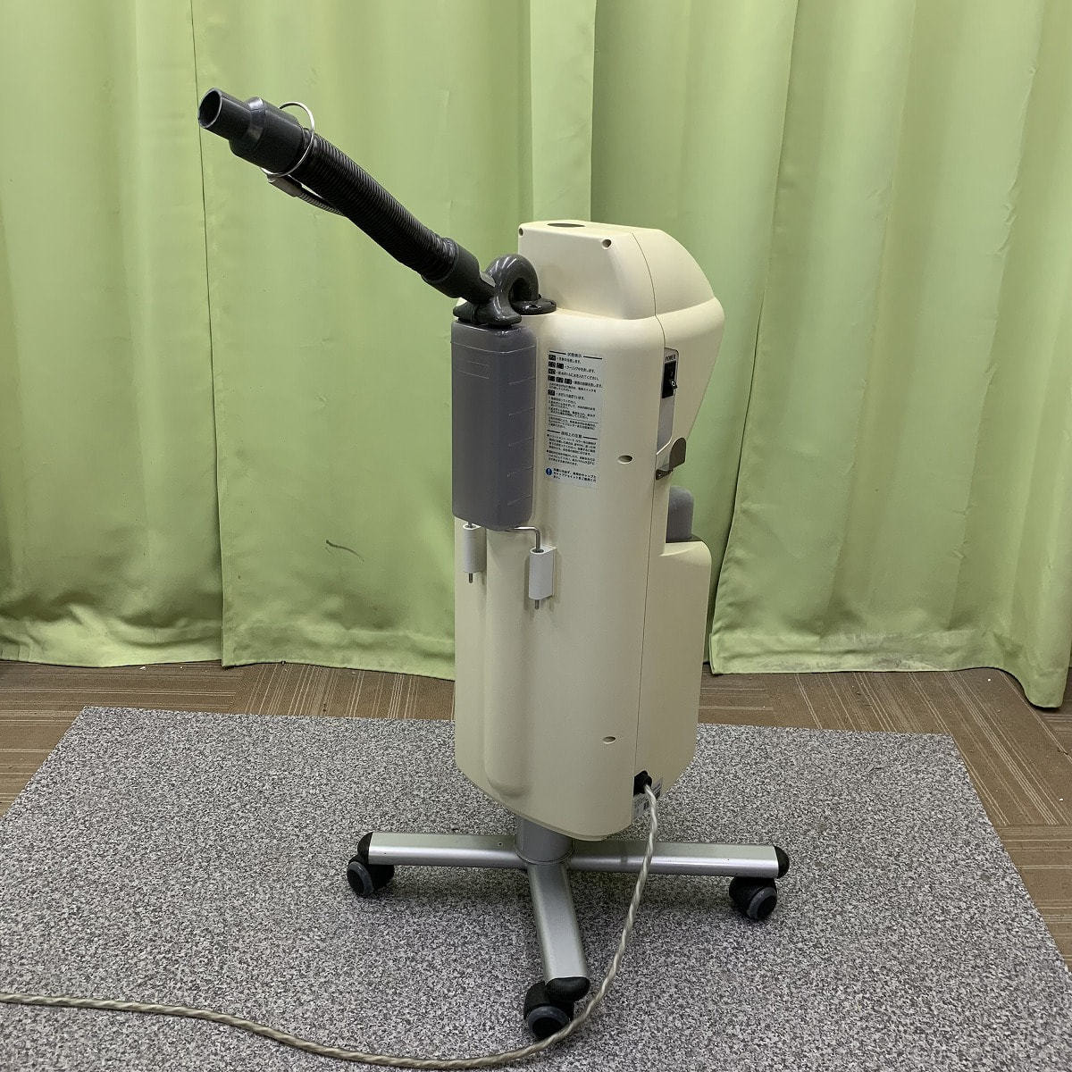 スパミストスチーマー タカラベルモント Spa mist ミラージュキャップ付き サロン 理容機器 札幌市東区 新道東店 スパミストスチーマー タカラベルモント Spa mist ミラージュキャップ