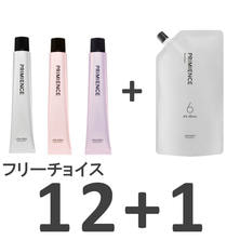 プリミエンス 80g《ファッションカラー》フリーチョイス12本＋デベロッパー 6%x 1000mL&times;1本【医薬部外品】