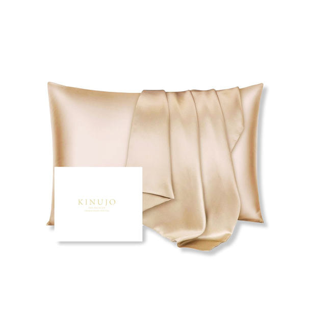 KINUJO Silk Rich Pillowcase（シルクリッチピローケース） シャンパンゴールド 1