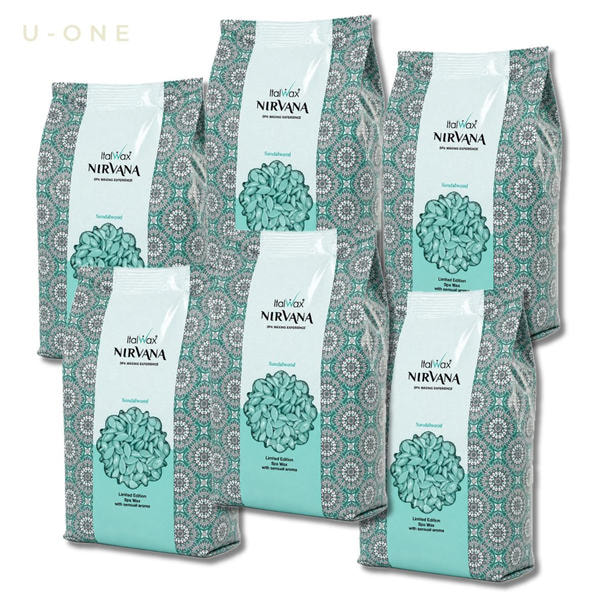 【Italwax】サンダルウッドフィルムワックス 1000g×6個 1