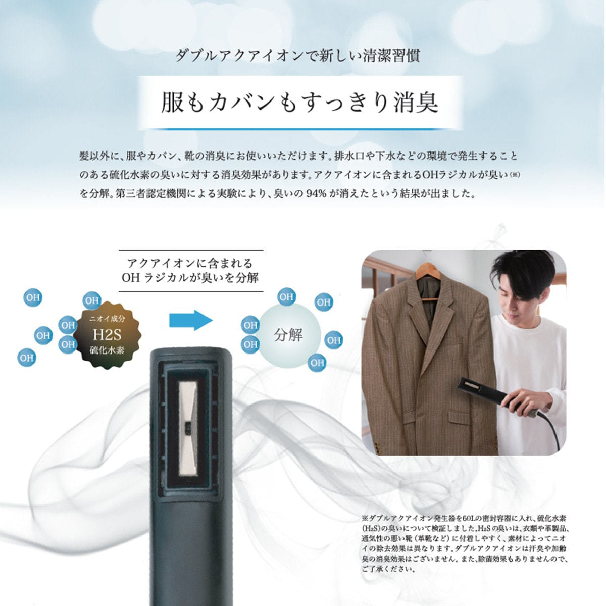 ダブルアクアイオンドライヤーBL-HD1 シャドウブラック（1200W）の卸