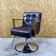 【中古】ビューティガレージ  スタイリングチェア 『ALBERO（アルベロ）HD-1M』ヴィンテージブラウン