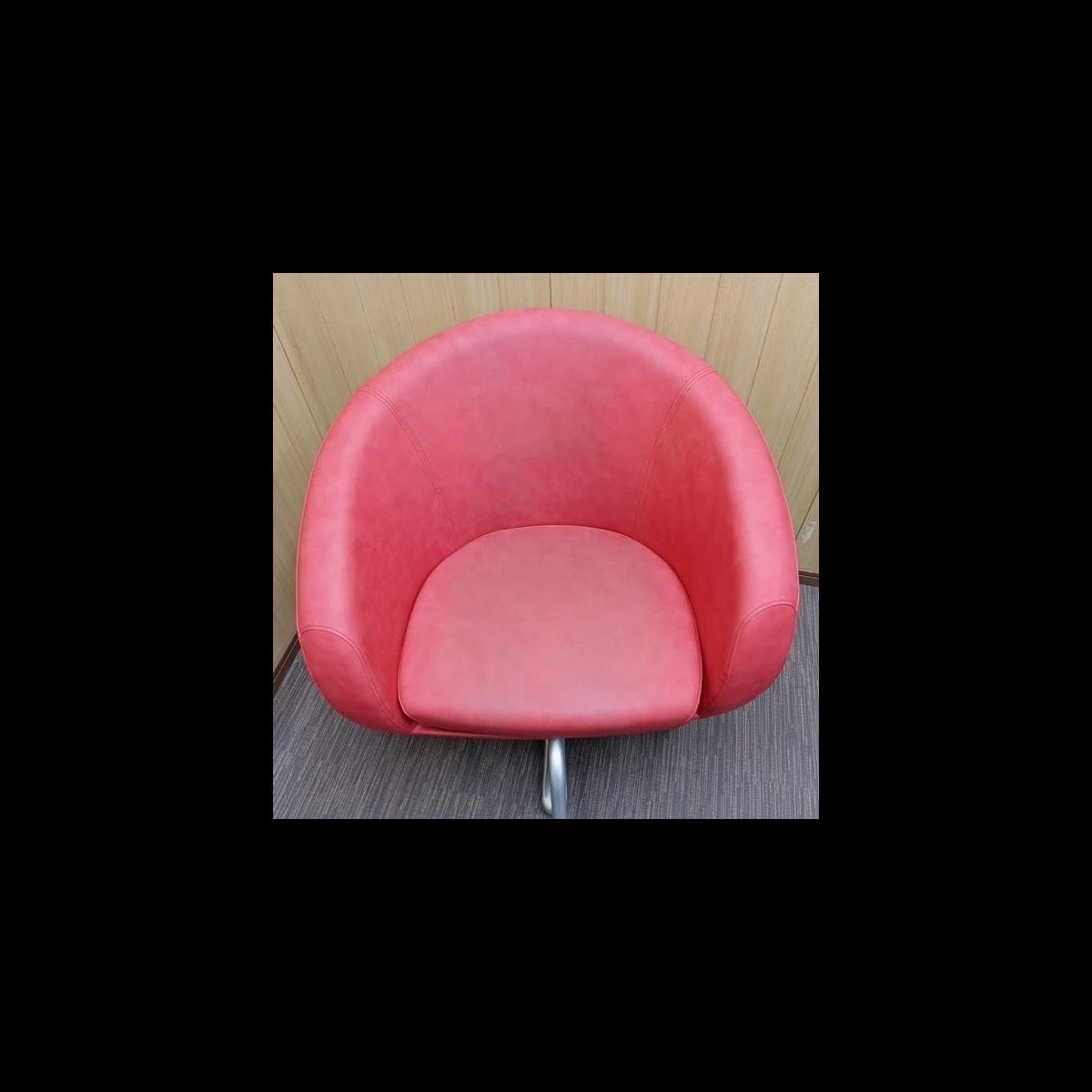 タカラベルモント KITA FLORE ROSA ローザ レッド 5本脚ベースの卸