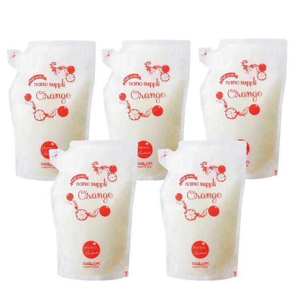 ハイグレード ナノサプリ エッセンストリートメント オレンジ 800ml×5