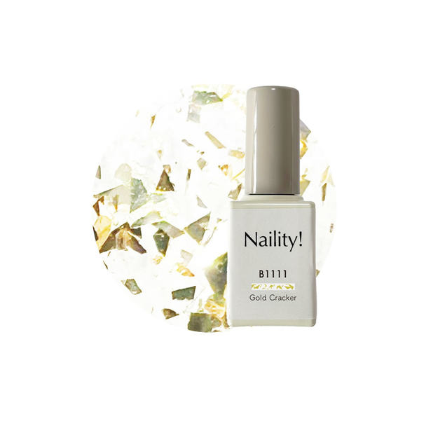 Naility！（ネイリティー）カラージェル ボトルタイプ B1111 ゴールドクラッカー 1