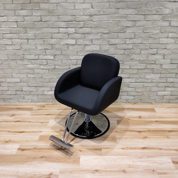 【中古】スタイリングチェアHD-115　ブラック 1