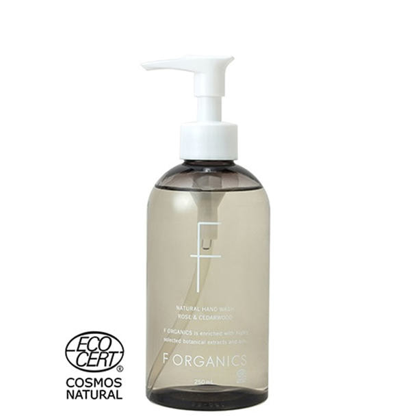 F ORGANICS（エッフェ オーガニック） ナチュラルハンドウォッシュN ローズ＆シダーウッド  250mL 1