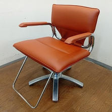 タカラベルモント RABBIT CAPTAIN ラビットキャプテン キャメル 5本足ベース 新品レザー張替済