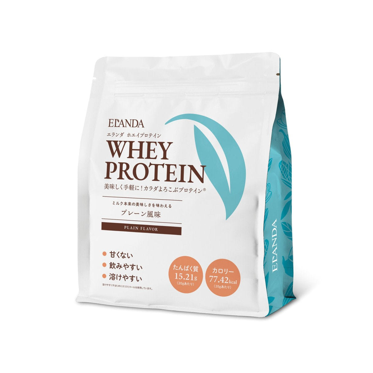 エランダ ホエイプロテイン プレーン風味 900gの卸・通販 | ビューティ