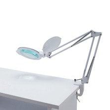 【アウトレット】拡大レンズ付LEDライト（クランプ式）