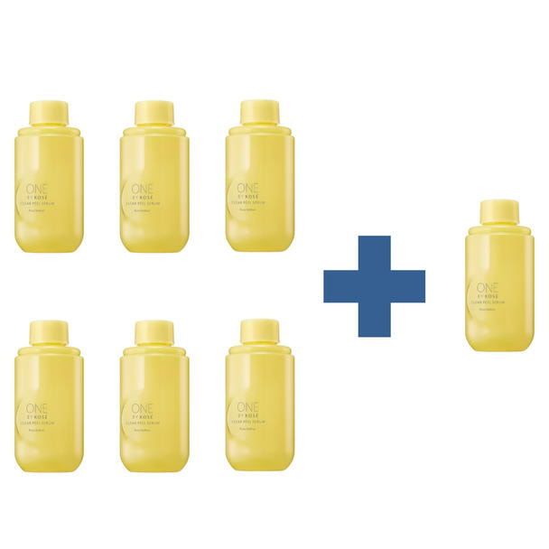 【導入セット】ワンバイコーセー クリアピールセラム120ml　付替え用（6+1）