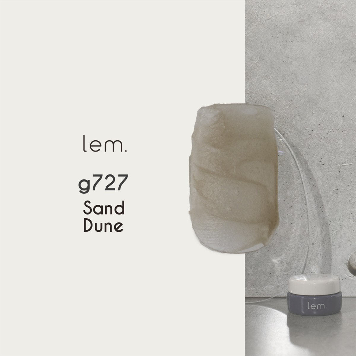 〖新品未開封〗lem. アーススクラブジェル　27日限定お値下げ lem. アーススクラブジェル g727 サンド・デューンの卸・通販