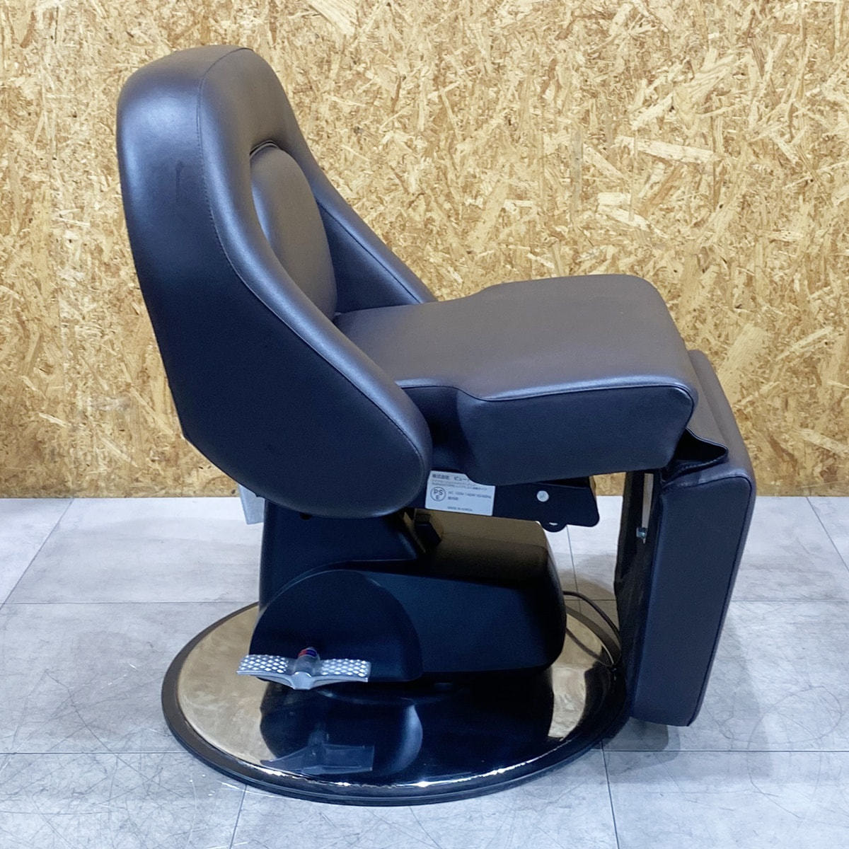 中古】ビューティガレージ シャンプー椅子 『RUBINO-SR』ダーク
