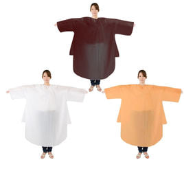 エクセル No.8001 ヘアーカッティングドレス ホワイト（日本製）の卸