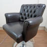 タカラベルモント Vintage Chair ビンテージチェア ブラウン 丸ベース 5