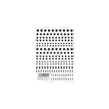 ツメキラ rrieen&eacute;e&times;junjun nail プロデュース1 Mulch Mode plate〈black〉NN-JUN-102