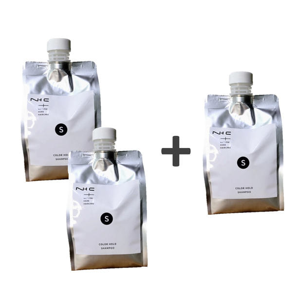 【2+1】ナチュラルハーブヘアケア カラーホールドシャンプー  1000ml レフィル