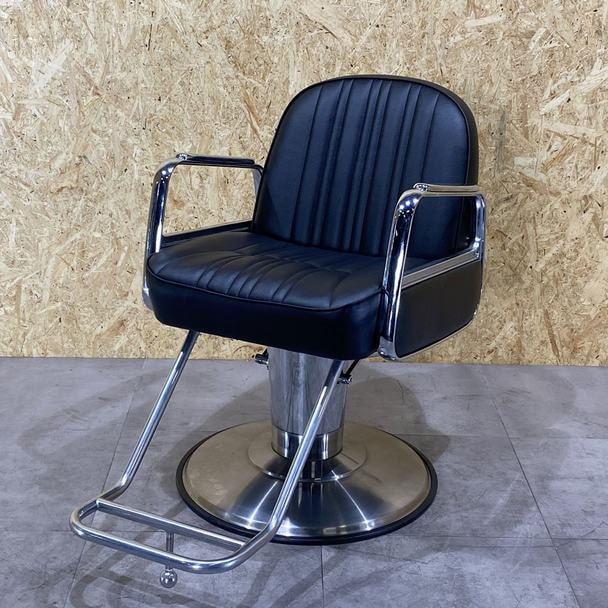 タカラベルモント　セット椅子『CADILLA（キャデラ）』ブラック（新品レザー）の卸・通販 | ビューティガレージ