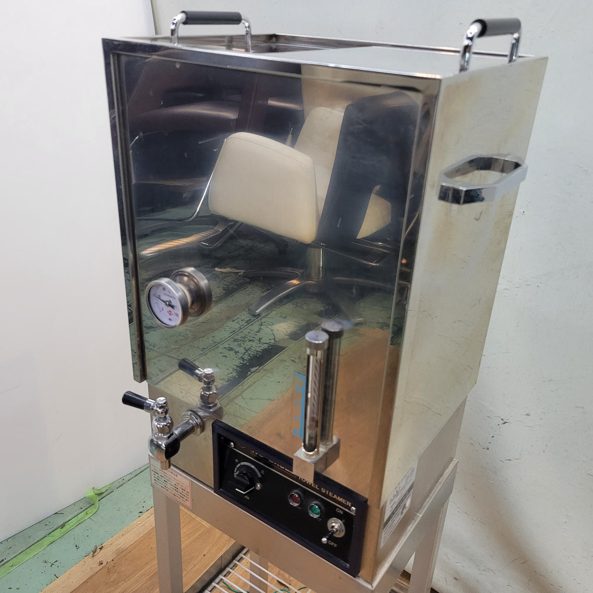 キクスイ 電気用タオル蒸し器 IC 800 新品/送料無料】日鈑工業 『タオル蒸し器SS500E（電気式）』 ☆詳細