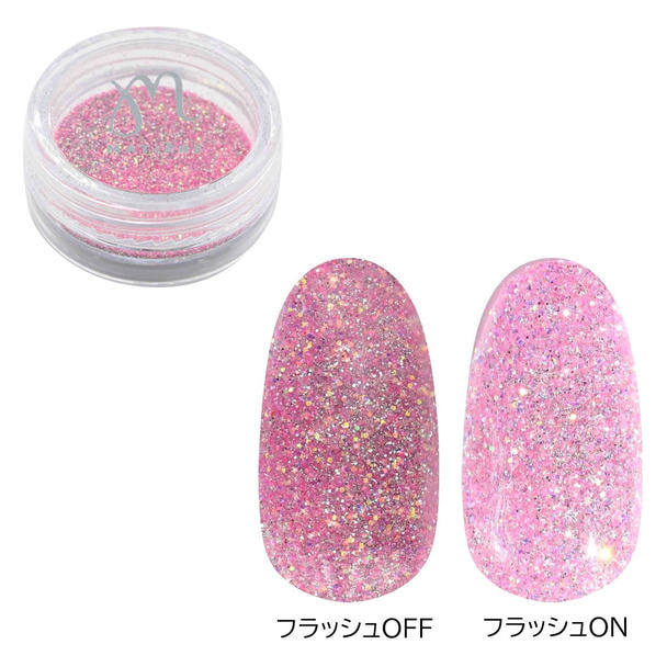 MATIERE レトロリフレクショングリッター ルビーピンク