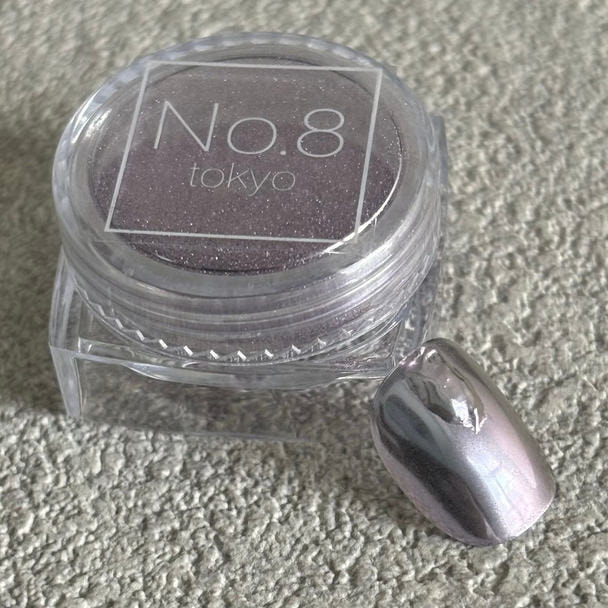No.8 tokyo ミラーパウダー パープル 1