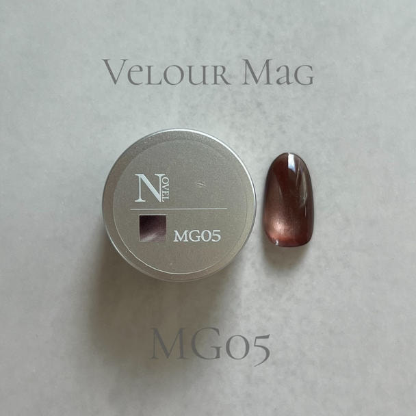 NOVEL（ノヴェル）Velour Mag series MG05 ダスティーワイン 1