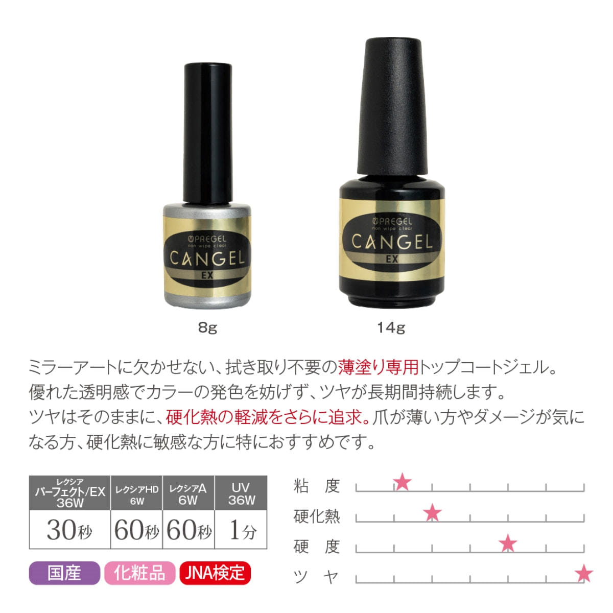 プリジェル ノンワイプクリアキャンジェルEX 14g (PG-CNE-14)の卸