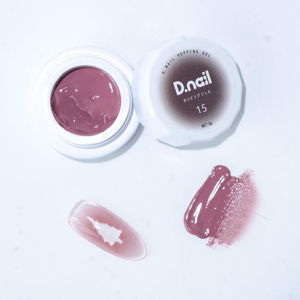 D.nail ホッピングジェル 15 ピンクアーモンド 1