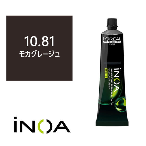 イノアカラー 10.81(モカグレージュ) 60g 【医薬部外品】 1