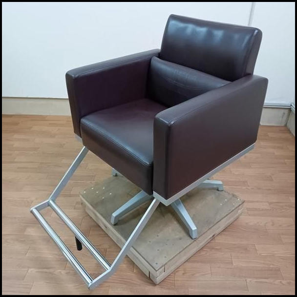 タカラベルモント LIM chair 01 リムチェア01 ブラウン ダブルステップ 5本脚ベース 1