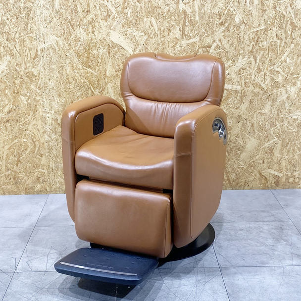 【中古】タカラベルモント　多機能チェア『LUAR（ルアール）』美容サロン向け　スタンダードタイプ　　レッドブラウン 1