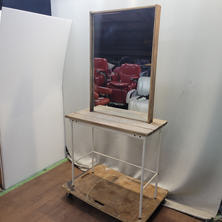 r.a.f mirror (ラフミラー）　片面ドレッサー　タカラベルモント