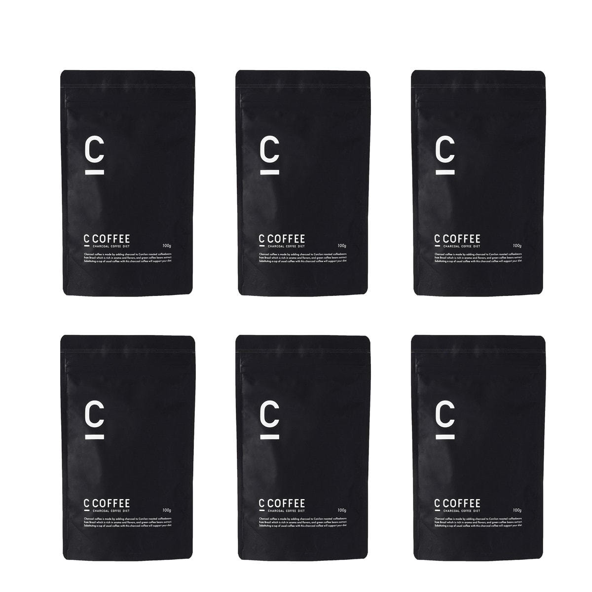 C-COFFEE（シーコーヒー）100g×6袋セットの卸・通販 | ビューティガレージ