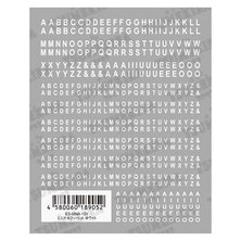 ツメキラ 【es】 ミニアルファベット ホワイト ES-MNA-101