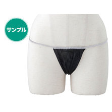 【サンプル】ECOペーパーTバック【フリー】(ブラック) 【サンプル】ECOペーパーTバック【フリー】(ブラック)