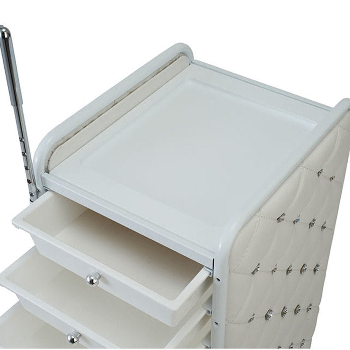 キルティングワゴンホワイトの卸・通販 | ビューティガレージ