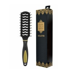 ブラックゴールドブラシ（スケルトン）BG-16K01