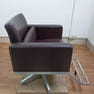 タカラベルモント LIM chair 01 リムチェア01 ブラウン ダブルステップ 5本脚ベース 3