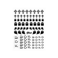 エレガントカットシールミニ ゴースト ブラック (5632-7213)